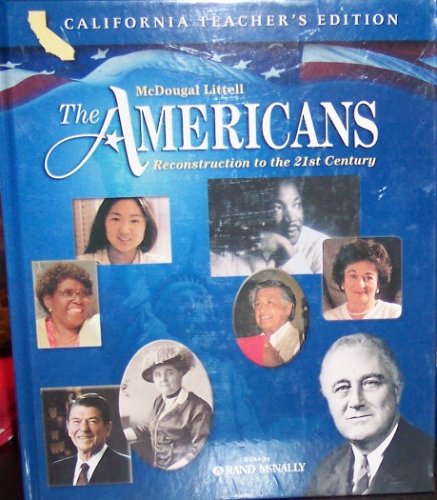 McDougal Littell The Americans: Reconstruction to the 21st Century ...